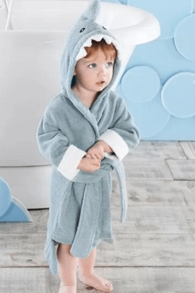 Children's Shark Bathrobe