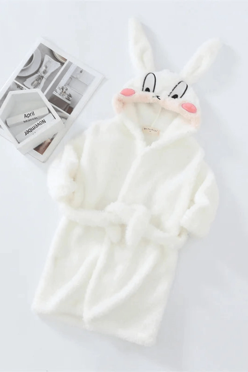 Girls' Bunny Bathrobe