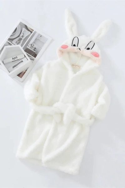 Girls' Bunny Bathrobe