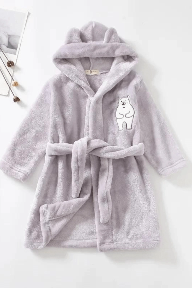 Children's Cotton Bathrobe