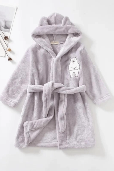 Children's Cotton Bathrobe