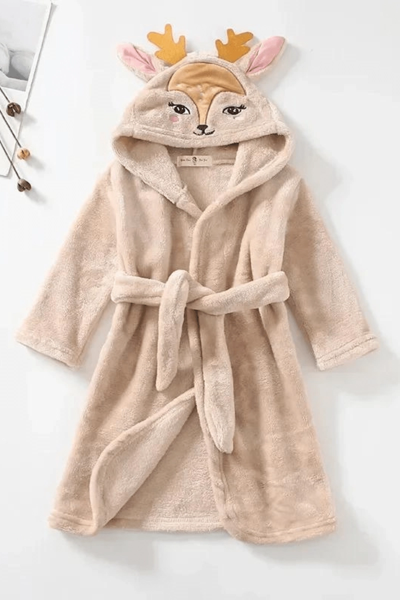 Children's Deer Bathrobe