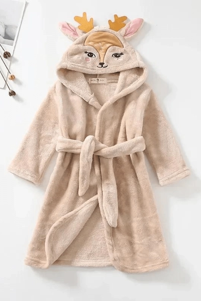Children's Deer Bathrobe