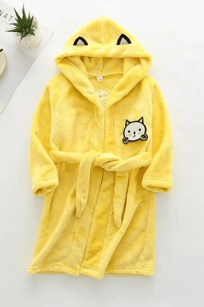 Girls' Fleece Bathrobe