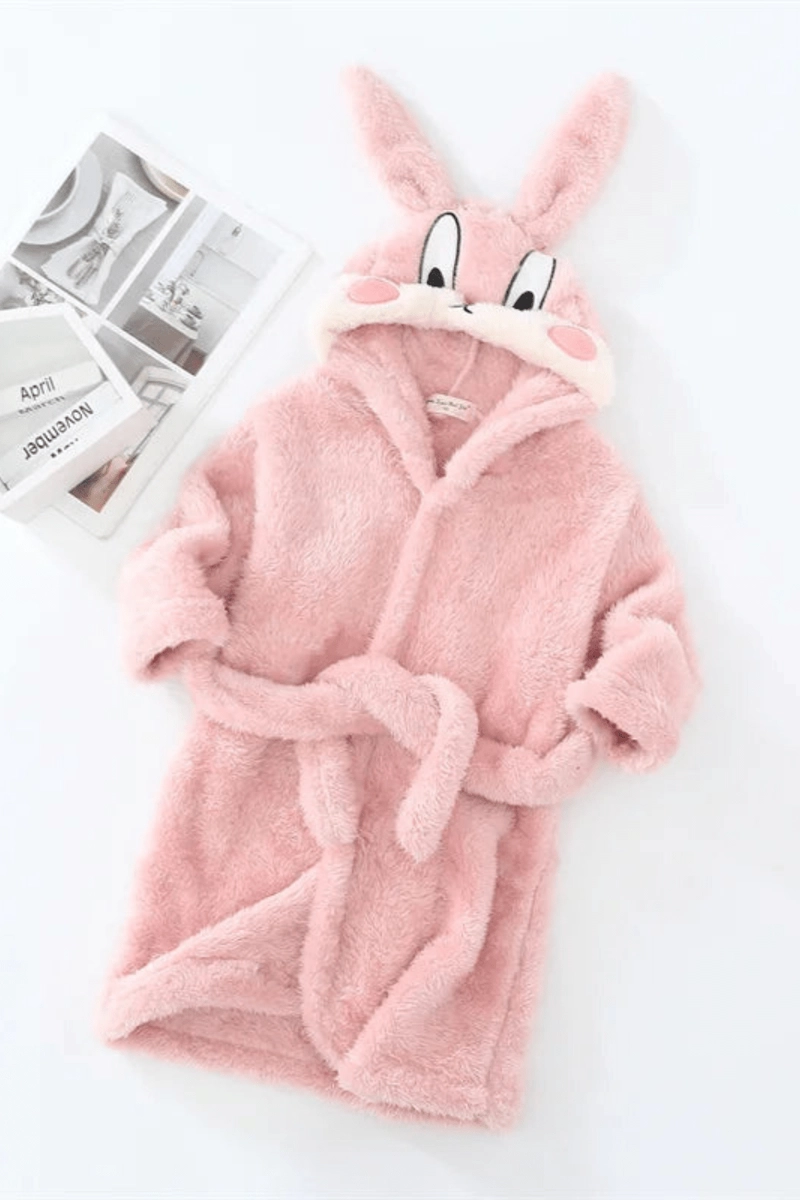 Girls' Bunny Bathrobe