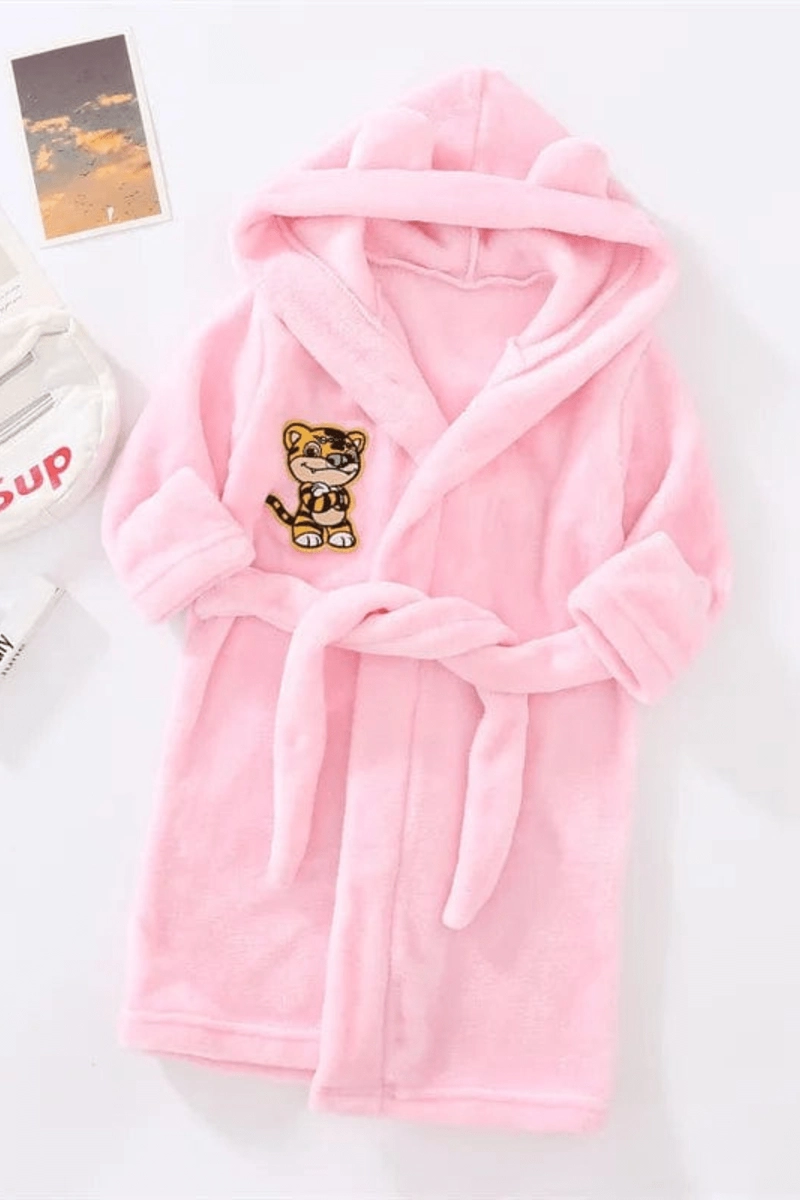 Girls' Terry Cloth Bathrobe