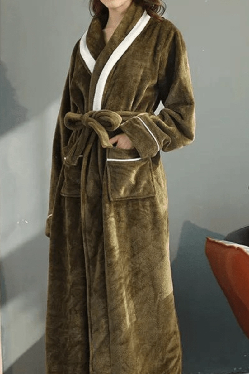 Long Green Women's Bathrobe