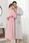 Long Pink Bathrobe
