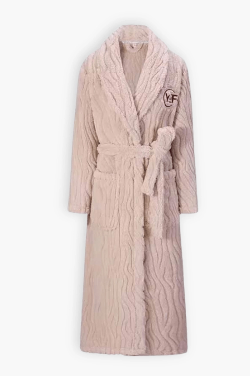 Women's Plaid Bathrobe