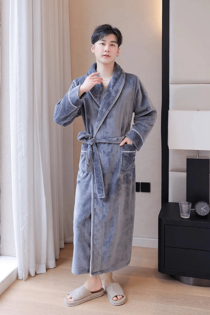 Men’s Cotton Bathrobe