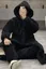 Men's Black Robe Coat