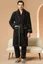 Black Fleece Bathrobe