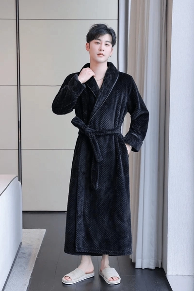 Men's Fleece Robe Duvet