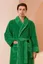 Men's Green Bathrobe