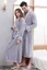 Men's Fleece Bathrobe for Home