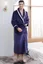 Men's Fleece Bathrobe for Home