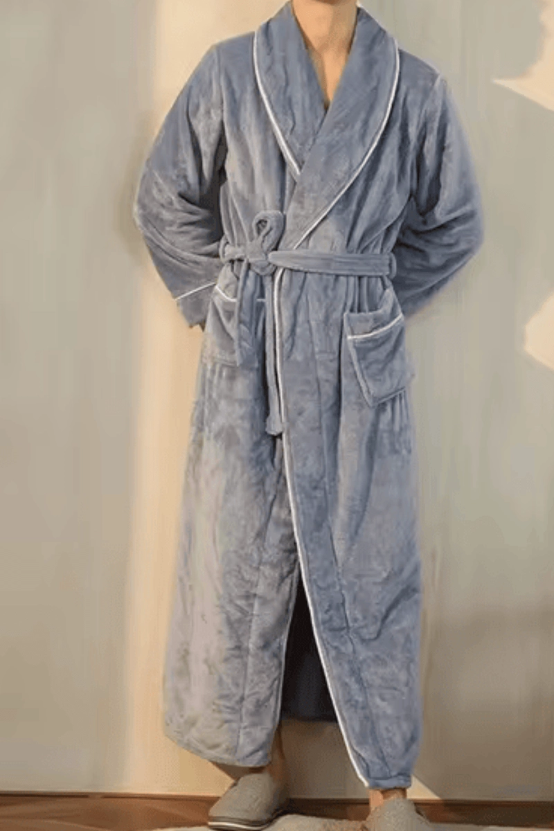 Men's Winter Bathrobe