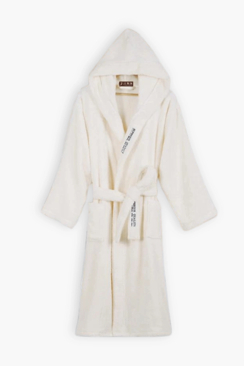 Luxury Men's Hooded Bathrobe