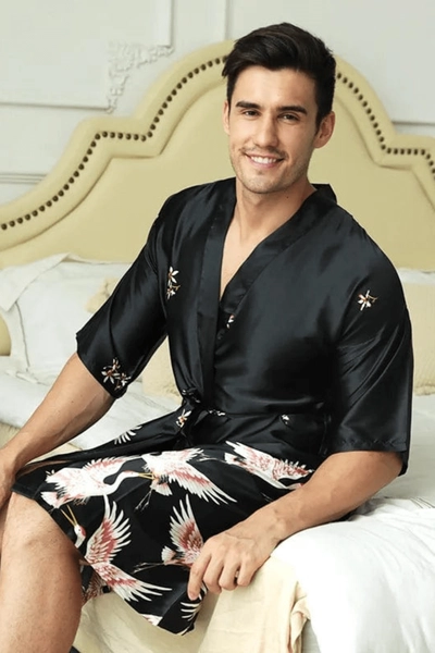 Japanese Men's Bathrobe