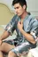 Original Satin Men's Bathrobe
