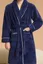 Navy Blue Bathrobe