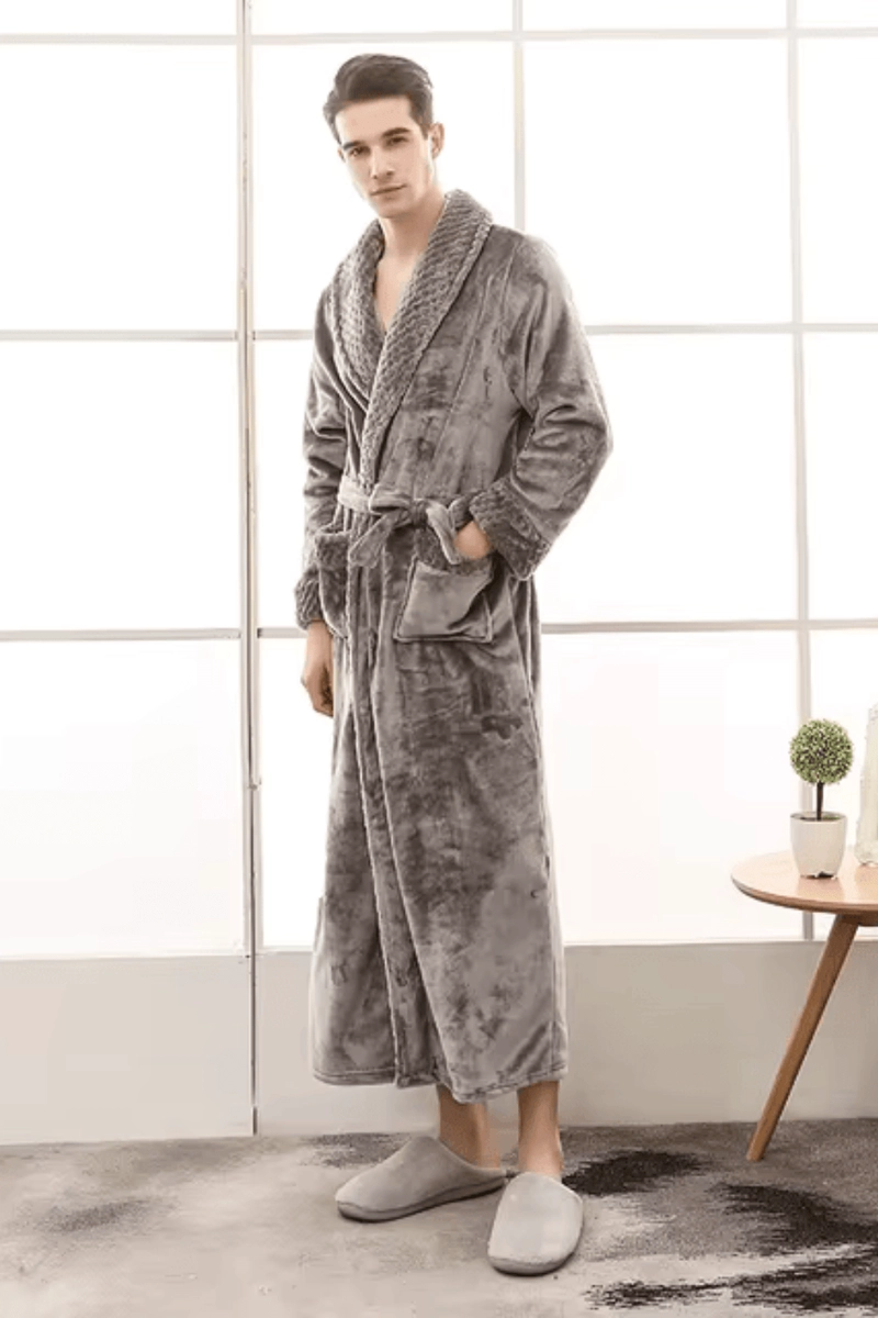 Men's Plus Size Bathrobe