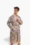 Men's Silk Bathrobe