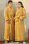 Men's Yellow Bathrobe