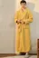 Men's Yellow Bathrobe