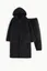 Women's Black Robe Coat
