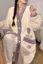Buttoned Women's Bathrobe