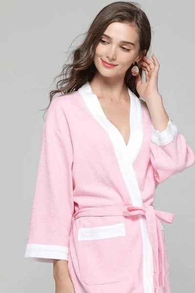 Pink Summer Women's Bathrobe