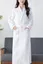 White Cotton Bathrobe
