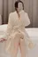 Short Fleece Women's Bathrobe