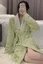 Short Fleece Women's Bathrobe