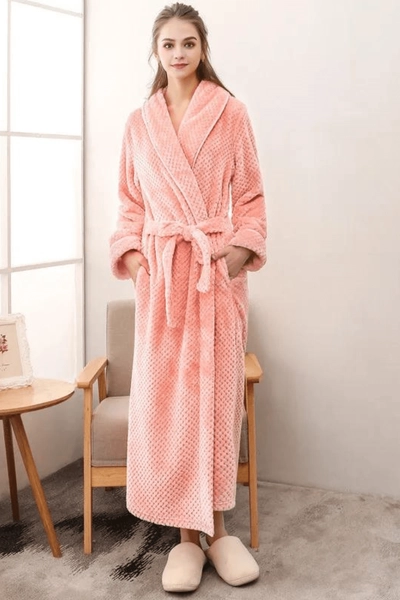 Super Soft Fleece Bathrobe