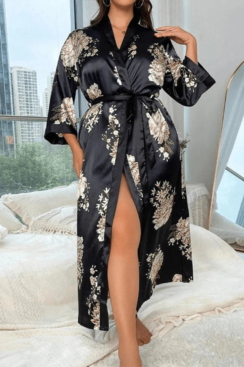 Women's Long Kimono Robe