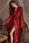 Long Satin Robe
