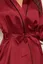 Women's Red Satin Robe