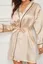 Short Satin Women’s Robe