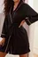 Short Satin Women’s Robe