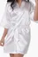 White Satin Robe