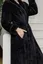 Women's Black Bathrobe