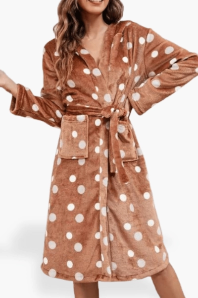 Women's Hooded Bathrobe