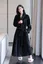 Women's Black Bathrobe