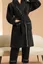 Black Terry Bathrobe