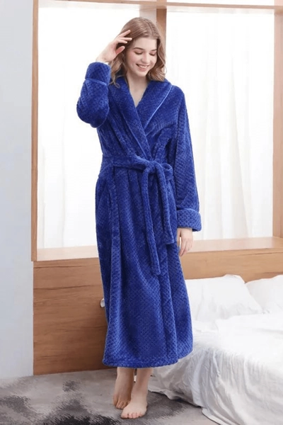 Blue Bathrobe