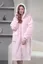 Women's Zip-Up Fleece Bathrobe