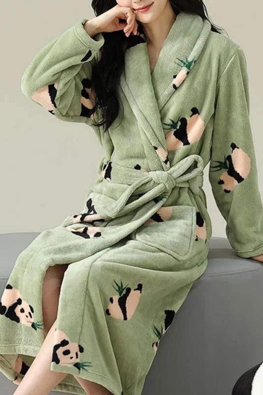 Panda Bathrobe
