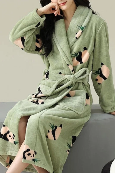 Panda Bathrobe